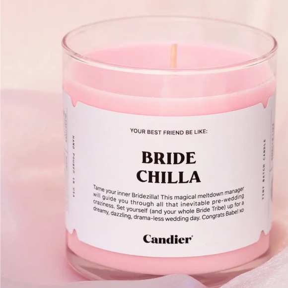 CANDIER NWT BRIDE CHILLA Soy Candle - Picture 1 of 6